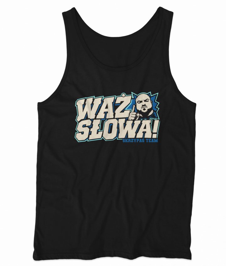 Tank top waż słowa